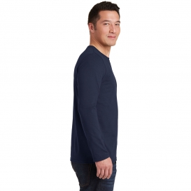 Gildan 64400 Softstyle Long Sleeve T-Shirt - Navy