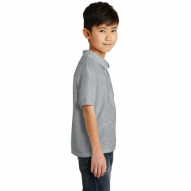 Gildan 8800B Youth DryBlend Jersey Knit Sport Shirt - Sport Grey