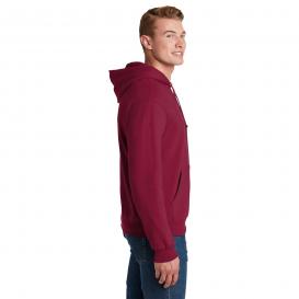 Jerzees 996M NuBlend Pullover Hooded Sweatshirt - Cardinal