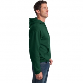 Jerzees 996M NuBlend Pullover Hooded Sweatshirt - Forest Green
