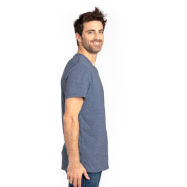 Threadfast 100A Unisex Ultimate CVC T-Shirt - Navy Heather