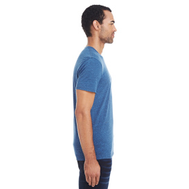 Threadfast 102A Unisex Triblend Short-Sleeve T-Shirt - Royal Black Triblend