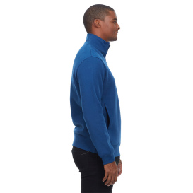 Threadfast 320Q Unisex Ultimate Fleece Quarter-Zip Sweatshirt - Navy