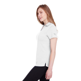 PUMA Golf 596800 Ladies Icon Golf Polo - Bright White