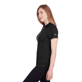 PUMA Golf 596800 Ladies Icon Golf Polo - Puma Black