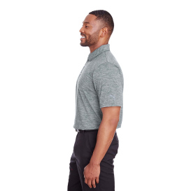 PUMA Golf 596801 Icon Heather Polo - Quiet Shade