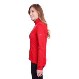 PUMA Golf 596803 Ladies Icon Full-Zip - High Risk Red