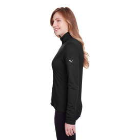 PUMA Golf 596803 Ladies Icon Full-Zip - Puma Black