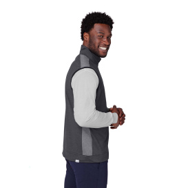PUMA Golf 599130 T7 Cloudspun Vest - Puma Black Heather/Quiet Shade