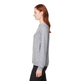 PUMA Golf 599267 Ladies Cloudspun Crewneck Sweatshirt - Light Gray Heather