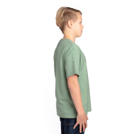 Threadfast 600A Youth Ultimate CVC T-Shirt - Army Heather