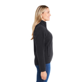 PUMA Golf 626904 Ladies Charley Fleece Full-Zip - Puma Black