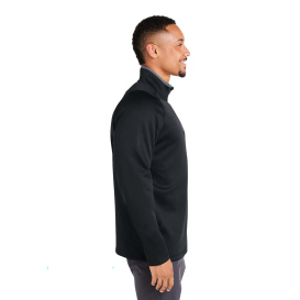 PUMA Golf 631105 Waffle Fleece Quarter-Zip - Puma Black