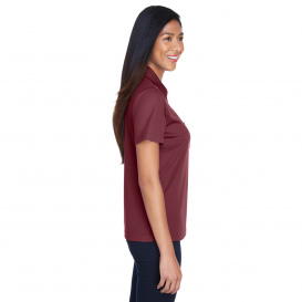 Core 365 78181P Ladies Origin Performance Pique Polo with Pocket - Burgundy
