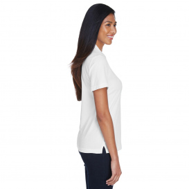 Core 365 78181P Ladies Origin Performance Pique Polo with Pocket - White