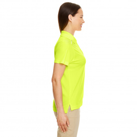 Core 365 78181R Ladies Radiant Performance Pique Polo with Reflective Piping - Safety Yellow