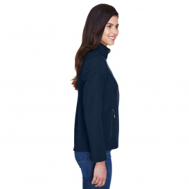 Core 365 78184 Ladies Cruise Two-Layer Fleece Bonded Soft Shell Jacket - Classic Navy