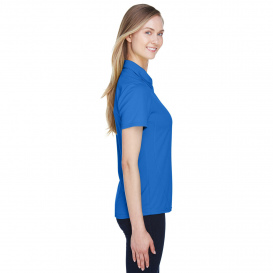 North End 78632 Ladies Recycled Polyester Performance Pique Polo - Light Nautical Blue