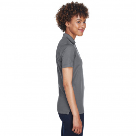 UltraClub 8210L Ladies Cool & Dry Mesh Pique Polo - Charcoal