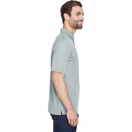 UltraClub 8210 Men\'s Tall Cool & Dry Mesh Pique Polo - Silver