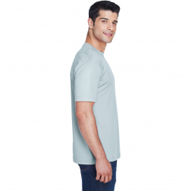 UltraClub 8420 Men\'s Cool & Dry Performance Interlock T-Shirt - Grey
