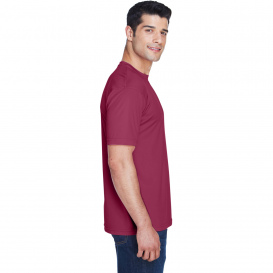 UltraClub 8420 Men\'s Cool & Dry Performance Interlock T-Shirt - Maroon