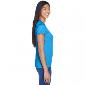 UltraClub 8420L Ladies Cool & Dry Performance Interlock T-Shirt - Sapphire