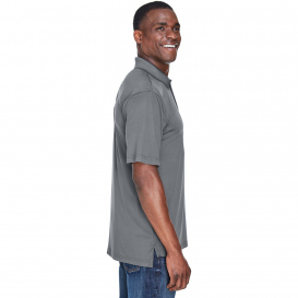 UltraClub 8425 Men\'s Cool & Dry Sport Performance Interlock Polo - Charcoal