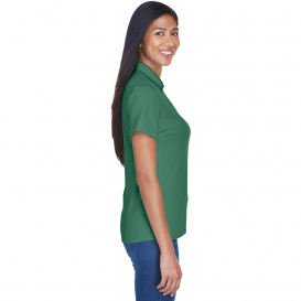 UltraClub 8445L Ladies Cool & Dry Stain-Release Performance Polo - Forest Green
