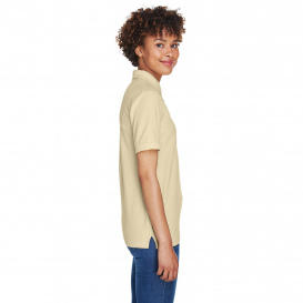 UltraClub 8541 Ladies Whisper Pique Polo - Putty