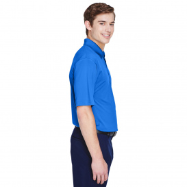 UltraClub 8610 Men\'s Cool & Dry 8 Star Elite Performance Interlock Polo - Royal