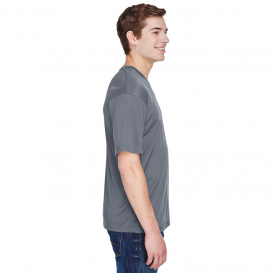 UltraClub 8620 Men\'s Cool & Dry Basic Performance T-Shirt - Charcoal