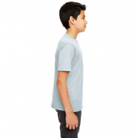 UltraClub 8620Y Youth Cool & Dry Basic Performance T-Shirt - Grey