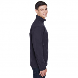 North End 88099 Men\'s Three Layer Fleece Bonded Performance Soft Shell Jacket - Midnight Navy