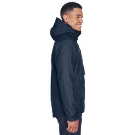 North End 88178 Men\'s Caprice 3-in-1 Jacket with Soft Shell Liner - Classic Navy