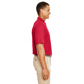 Core 365 88181R Men\'s Radiant Performance Pique Polo with Reflective Piping - Classic Red
