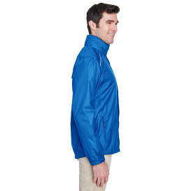 Core 365 88185 Men\'s Climate Seam-Sealed Lightweight Variegated Ripstop Jacket - True Royal