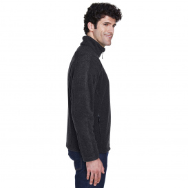 Core 365 88190 Men's Journey Fleece Jacket - Heather Charcoal