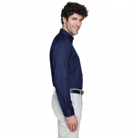 Core 365 88193 Men\'s Operate Long-Sleeve Twill Shirt - Classic Navy