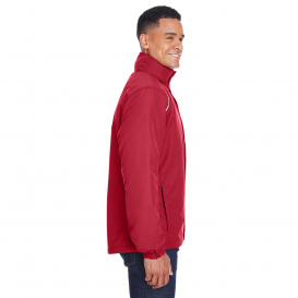 Core 365 88224 Men\'s Profile Fleece-Lined All-Season Jacket - Classic Red