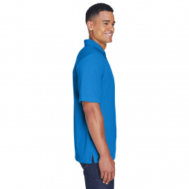 North End 88632 Men\'s Recycled Polyester Performance Pique Polo - Light Nautical Blue