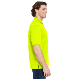 Core 365 CE104 Market Snag Protect Mesh Polo - Safety Yellow