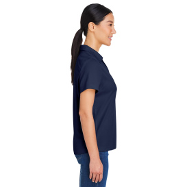 Core 365 CE104W Ladies Market Snag Protect Mesh Polo - Classic Navy