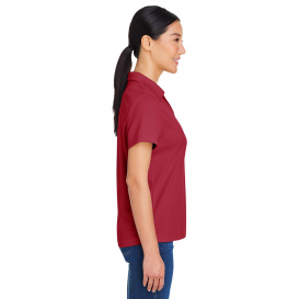Core 365 CE104W Ladies Market Snag Protect Mesh Polo - Classic Red