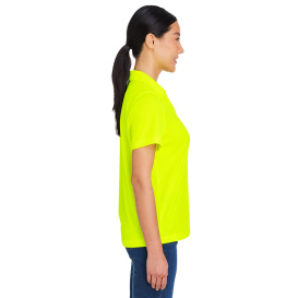 Core 365 CE104W Ladies Market Snag Protect Mesh Polo - Safety Yellow