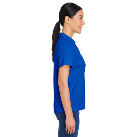 Core 365 CE104W Ladies Market Snag Protect Mesh Polo - True Royal