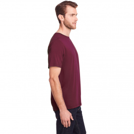 Core 365 CE111 Adult Fusion ChromaSoft Performance T-Shirt - Burgundy