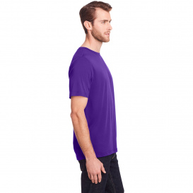 Core 365 CE111 Adult Fusion ChromaSoft Performance T-Shirt - Campus Purple