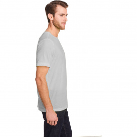 Core 365 CE111 Adult Fusion ChromaSoft Performance T-Shirt - Platinum