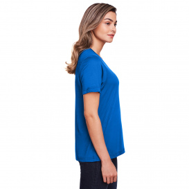 Core 365 CE111W Ladies Fusion ChromaSoft Performance T-Shirt - True Royal